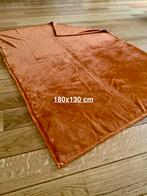 Unique living plaid cognac/oranje, Ophalen of Verzenden, Zo goed als nieuw