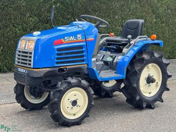 Iseki Sial 5 minitractor gebruikte compact tractor 3cil. die beschikbaar voor biedingen