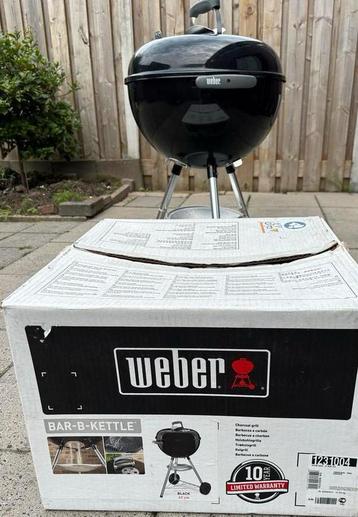 Weber Bar-B-Kettle BBQ Complete Set - zwart 47cm beschikbaar voor biedingen