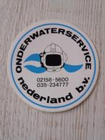 sticker onderwaterservice nederland b.v, Ophalen of Verzenden, Zo goed als nieuw, Bedrijf of Vereniging