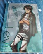 Attack on Titan Levi & Erwin clear file, Ophalen of Verzenden, Nieuw