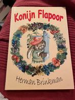 Konijn flapoor /herman brinkman / met handtekening auteur, Boeken, Kinderboeken | Jeugd | onder 10 jaar, Ophalen of Verzenden