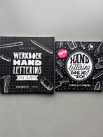 Handlettering Werkboek en handboek Karin Luttenberg, Ophalen of Verzenden, Nieuw, Tekenen en Schilderen
