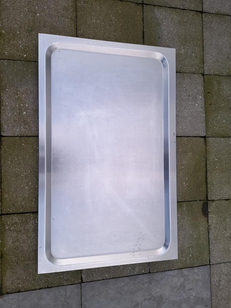 Roestvrijstalen aanrecht blad, Huis en Inrichting, Keuken | Keukenelementen, Zo goed als nieuw, Minder dan 100 cm, 50 tot 75 cm