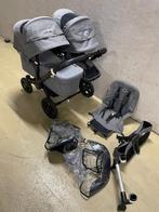 Bugaboo donkey 2-3 duo grijs, Verstelbare duwstang, Bugaboo, Ophalen of Verzenden, Zo goed als nieuw