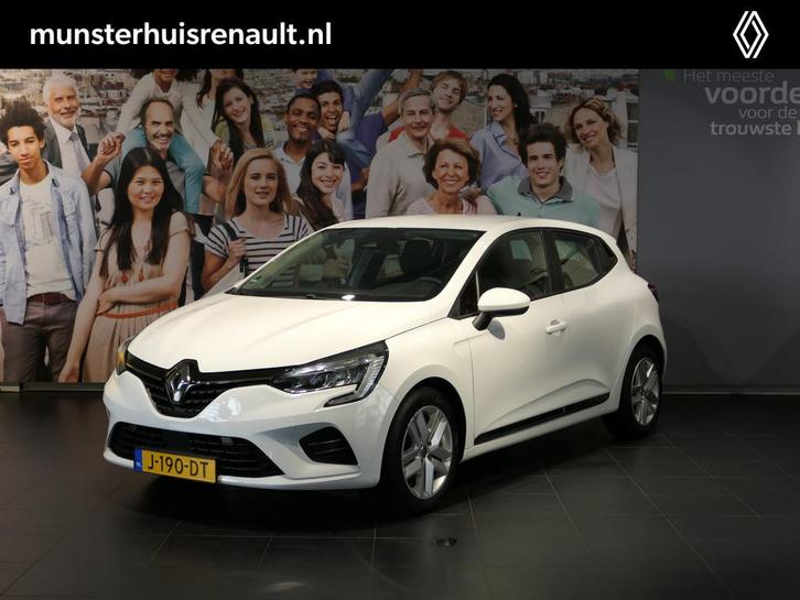 Renault Clio 1.0 TCe Zen Sensor achter, Airco, Apple/Android, Auto's, Renault, Bedrijf, Te koop, Clio, ABS, Airbags, Airconditioning