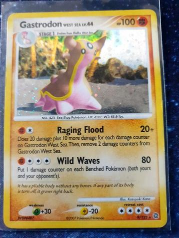 Pokémon kaart Gastrodon West Sea holo #9 Secret Wonders  beschikbaar voor biedingen