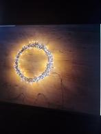 Kerstkrans en kerstbal met verlichting en 64 kerstballen, Ophalen of Verzenden, Zo goed als nieuw