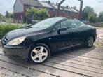 Peugeot 307 2.0 16V CC 2005 Zwart, Voorwielaandrijving, 74 €/maand, 4 cilinders, Cabriolet