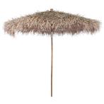 AANBIEDING | Parasol van bamboe bananenbladeren 210 cm!, Tuin en Terras, Parasols, Verzenden, Nieuw