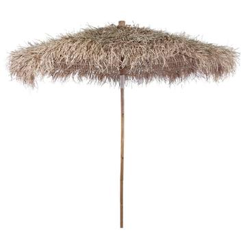 AANBIEDING | Parasol van bamboe bananenbladeren 210 cm! beschikbaar voor biedingen