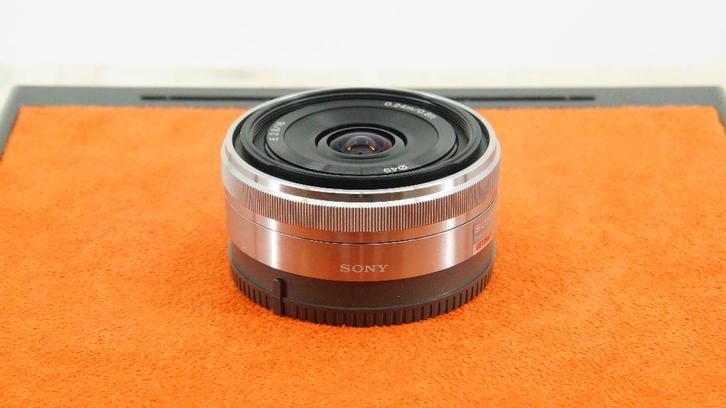 sony 16mm 2.8 sel pancake lens E-mount, netjes, garantie!, Audio, Tv en Foto, Fotografie | Lenzen en Objectieven, Zo goed als nieuw