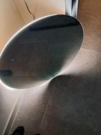 Ronde elektrische spiegel - 80 cm, Ophalen, Gebruikt, Rond, 75 tot 100 cm