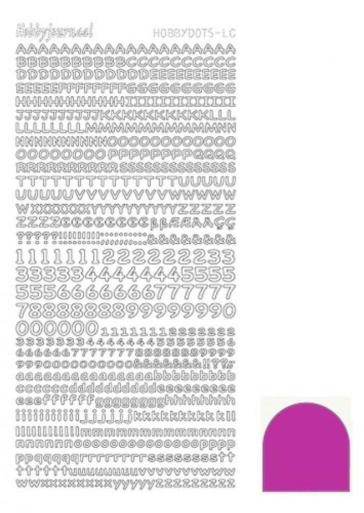 Hobbyjournaal hobbydots stickervel mirror pink STDMLCF, Hobby en Vrije tijd, Stickers en Plaatjes, Nieuw, Sticker, Ophalen of Verzenden