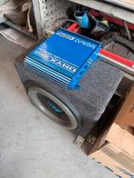 Kleine auto subwoofer met versterker, Auto diversen, Ophalen, Gebruikt