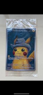 Pokémon Pikachu Van Gogh kaart grey felt hat nieuw in seal, Nieuw, Foil, Ophalen of Verzenden, Losse kaart