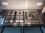 RVS Gaskookplaat Etna 5 pits, Witgoed en Apparatuur, Kookplaten, Ophalen, Inbouw, Gas, 5 kookzones of meer