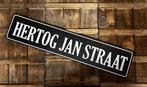 Hertog Jan Straat reclamebord van dibond wandbord, Nieuw, Ophalen of Verzenden, Hertog Jan