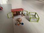 Schleich Konijnenhok (42420) - Compleet, Ophalen of Verzenden, Zo goed als nieuw
