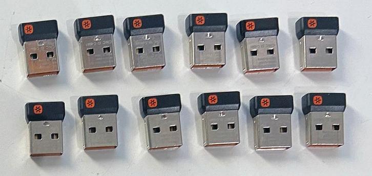 Logitech USB Unifying Receiver, Computers en Software, Muizen, Gebruikt, Overige typen, Draadloos, Ophalen