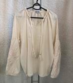 Lizzy Lou Beige Blouse Ibiza Stijl, Ophalen of Verzenden, Zo goed als nieuw, Maat 42/44 (L), Beige