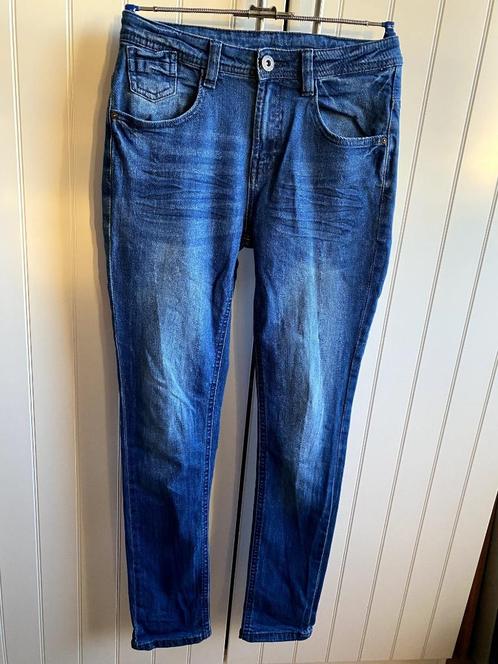 Zeeman blauwe spijkerbroek maat 164 z.g.a.n. 2, Kinderen en Baby's, Kinderkleding | Maat 164, Zo goed als nieuw, Jongen, Broek