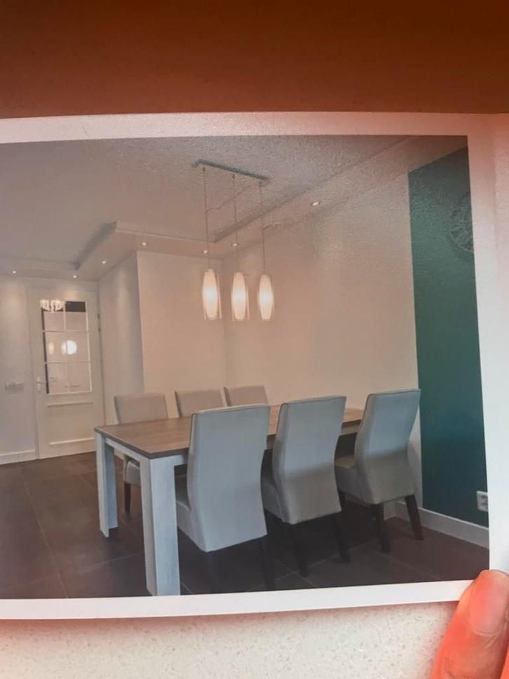 Hanglamp met 3 lampen, Huis en Inrichting, Lampen | Plafondlampen, Zo goed als nieuw, Ophalen of Verzenden