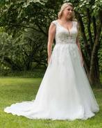 nieuwe boho trouwjurk maat 58 van €1499 nu voor €899,-, Ophalen, Trouwjurk, Wit, Nieuw