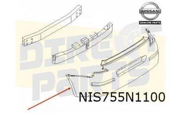 Nissan 350Z achterbumper (te spuiten) Origineel! H5M22CD725 beschikbaar voor biedingen