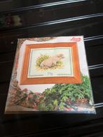 Borduurpakketje - Varken, Ophalen of Verzenden, Nieuw, Handborduren, Borduurpakket
