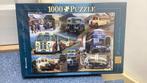 Puzzle 100 stukjes classic buses, Ophalen of Verzenden