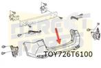 Toyota Auris (6/15-) achterbumper (Touring Sport) (te spuite, Auto-onderdelen, Carrosserie en Plaatwerk, -, -, Nieuw, Ophalen of Verzenden