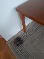 GRATIS af te halen Grote grenen houten eettafel, Ophalen, Gebruikt, 200 cm of meer, 50 tot 100 cm