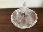 Kristallen Bonbonnière, bonbon schaaltje.Crystal d’Arques., Ophalen of Verzenden