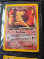 Dark Typhlosion - Team Rocket 10/105 Holo kaart, Ophalen of Verzenden, Gebruikt, Losse kaart