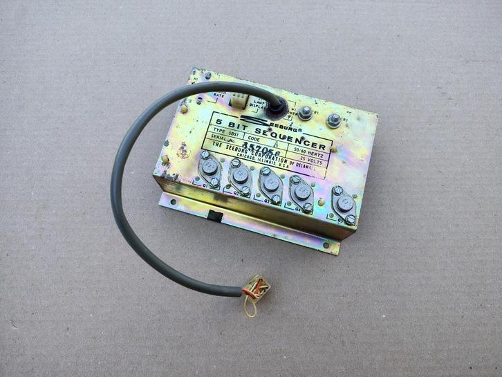 Lamp Unit/ 5BS1 Seeburg Entertainer (1975) jukebox, Verzamelen, Automaten | Jukeboxen, Gebruikt, Seeburg, 1950 tot 1960, Verzenden