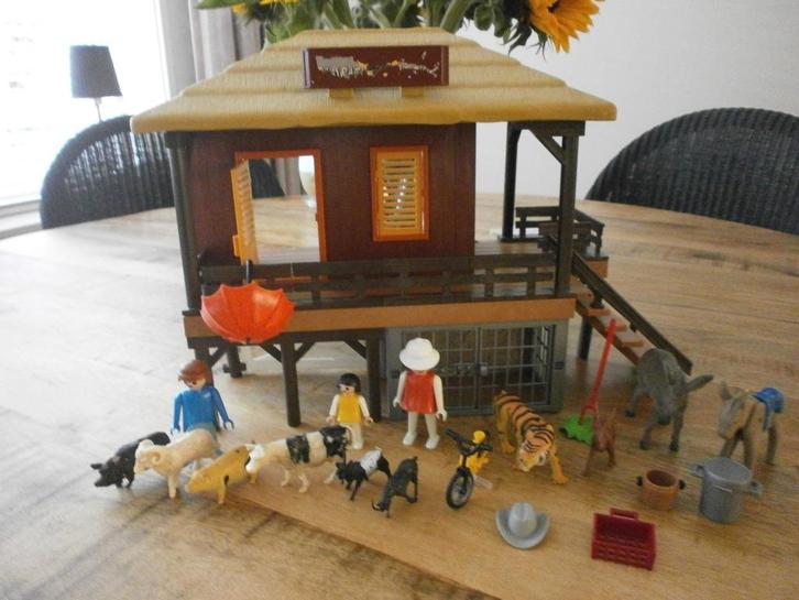 Playmobil/Playmobil safarihut/Playmobil 4826, Kinderen en Baby's, Speelgoed | Playmobil, Gebruikt, Complete set, Ophalen of Verzenden