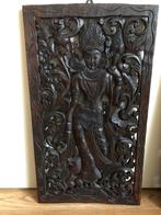 Mooie Hout Snijwerk Indonesie, Ophalen of Verzenden