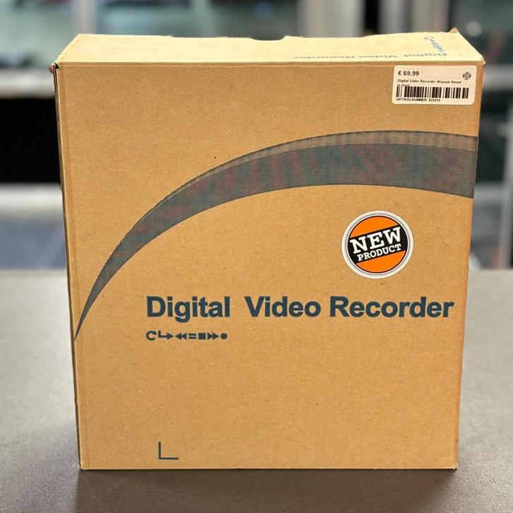 Digital Video Recorder 4Kanaal | Nieuw uit doos, Audio, Tv en Foto, Videobewaking, Nieuw