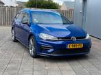 Volkswagen Golf R-Line Variant 2.0 TDI 150pk 7-DSG 2018, Zwart, 4 cilinders, Blauw, Alcantara