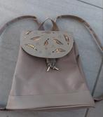 Lief klein Rugtasje met gouden veertjes, Sieraden, Tassen en Uiterlijk, Tassen | Damestassen, Ophalen of Verzenden, Zo goed als nieuw