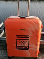 Delsey OLympische koffer, Hard kunststof, Zo goed als nieuw, 70 cm of meer, Wieltjes