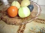 glazen fruitschaal, Schaal, Rond, Ophalen of Verzenden, Glas