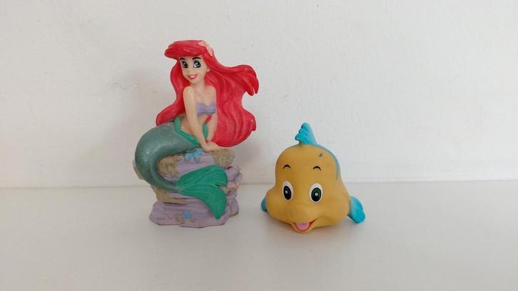 2 kleine zeemeermin poppetjes Disney, Verzamelen, Poppetjes en Figuurtjes, Zo goed als nieuw, Ophalen of Verzenden
