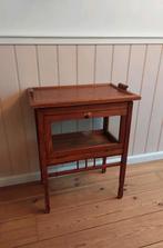 Vintage theekastje van grenenhout., Antiek en Kunst, Antiek | Meubels | Kasten, Ophalen of Verzenden