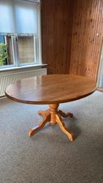 Ovale Eettafel Grenen, Huis en Inrichting, Complete eetkamers, Ophalen, Gebruikt