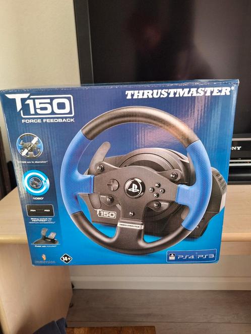 T150 Force Feedback, Spelcomputers en Games, Spelcomputers | Sony PlayStation Consoles | Accessoires, Zo goed als nieuw, PlayStation 3