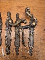 diverse oude deurklinken ed, Doe-het-zelf en Verbouw, Hang- en Sluitwerk, Ophalen of Verzenden, Gebruikt, Koper of Messing, Klink of Kruk