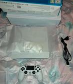 Ps4 slim (wit) 500gb incl doos, Ophalen, Zo goed als nieuw, Met 1 controller, Slim