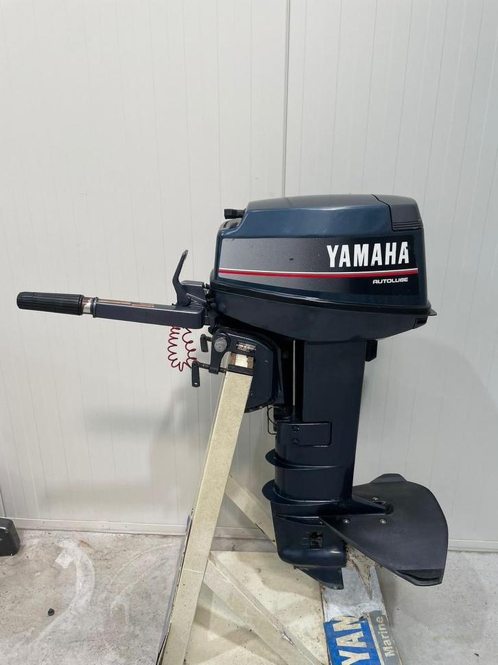 Yamaha 20 pk 2 takt langstaart, Watersport en Boten, Buiten- en Binnenboordmotoren, Gebruikt, Benzine, Buitenboordmotor, 10 tot 30 pk